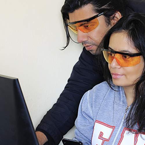 ZEBRIANA Zebriana Blue Light Filter Computer Safety Glasses For Men & Women (Pack of 2) - Retinoshield Model