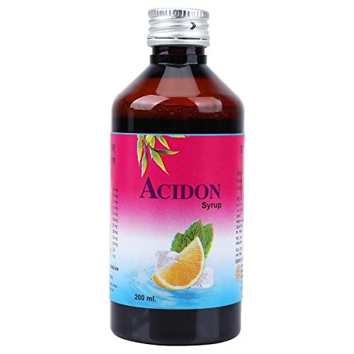 Generic ACIDON SYRUP Ayurvedic Digestive Care for Digestion an Ayurvedic Medicine for Hyper Acidity Tonic Relief from Digestive Problems like Bloating Acidity Constipation and Gas Pack of 2 (200 ml)