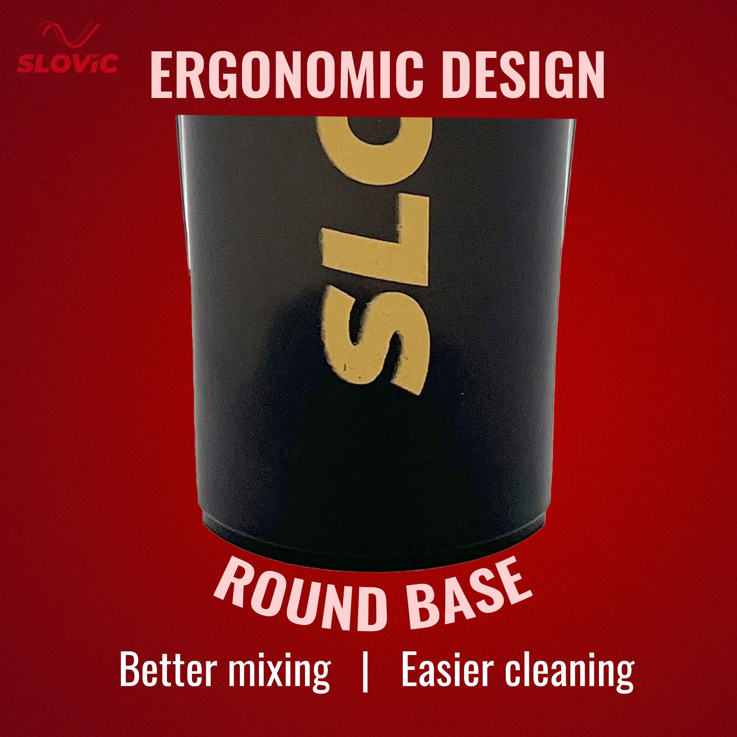 SLOVIC SLOVIC Shakers for Protein Shake, Plastic Free Gym Bottles for Men, Odor free Protein Shaker Bottles for Protein Shake, Leakproof Gym Shaker Bottle