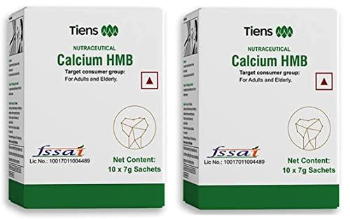 TETMED TETMED Tiens Calcium Hydroxymethylbutyrate (HMB) (10x7g)(Pack of 2)