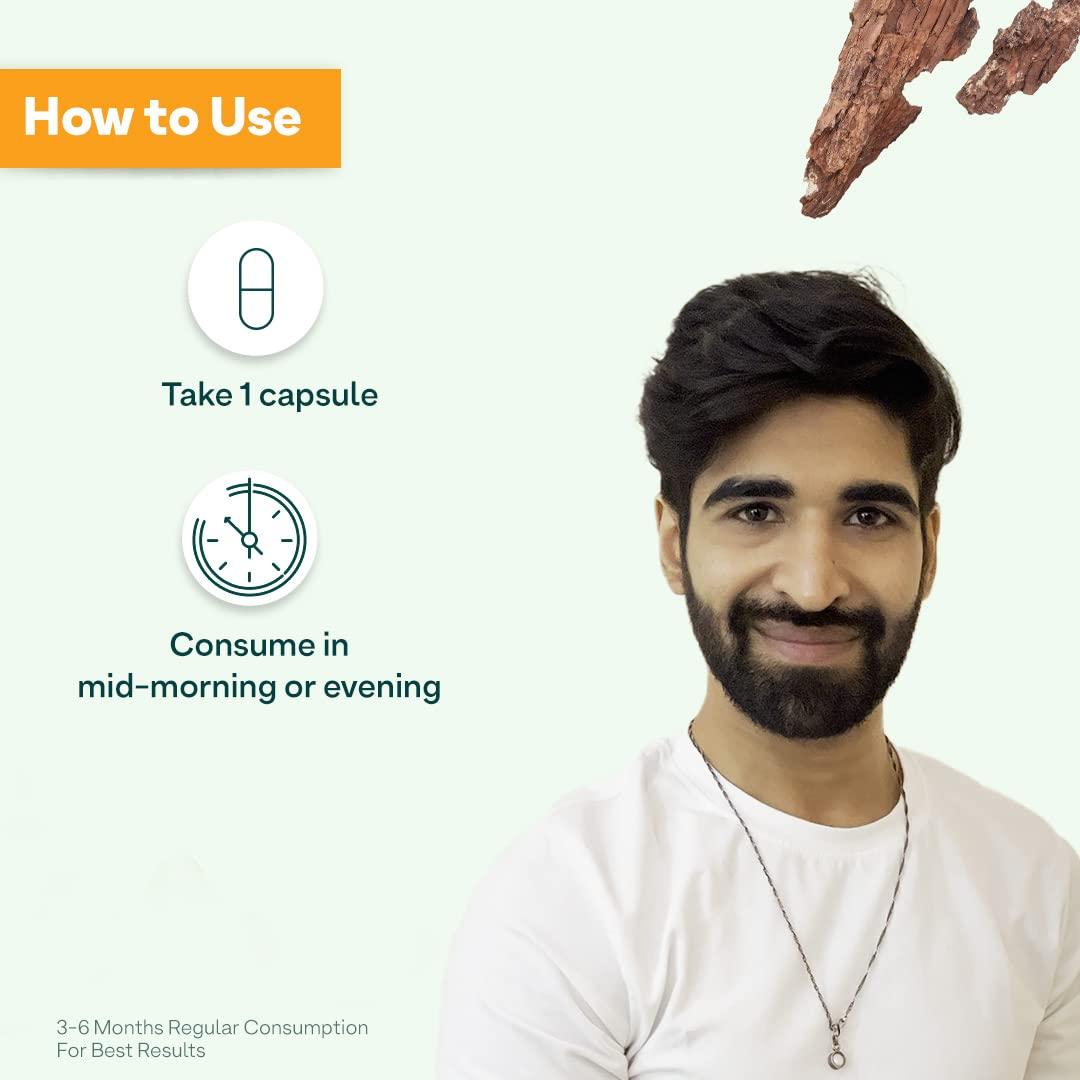 OZiva OZiva Plant Based DHT Blocker for Hair Fall Control & Hair Follicle Stimulation | 100% Natural DHT Blocker Tablet with Stinging Nettle & Pine Bark | Certified Clean & Vegan | 60 Capsules, Pack of 1