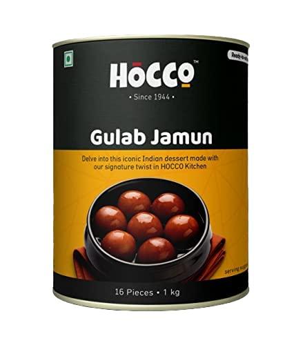 HOCCO HOCCO Ready To Eat Gulab jamun 1 kg | Soft & Delicious | Open & Eat | Pure Veg Sweets | for festival gifting occasions | Mouth-Watering Indian Mithai | No Added Colors, and Preservatives
