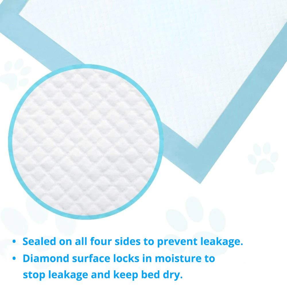 Buyockss Disposable Bed Pads 32” x 36” Incontinence Pads Heavy Absorbency Underpads 25Count Waterproof 5-Layer Protection as Bed Protectors and Pee Pads