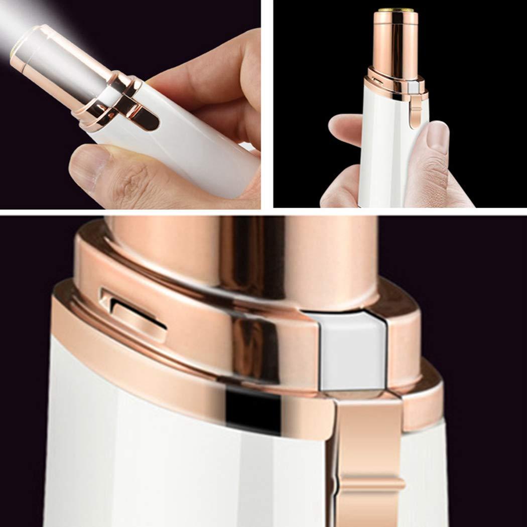 Anjetan Anjetan Mini Electric Hair Remover Professional Portable Leg Hair Razor Bikini Razor Hair Removal Epilator for Girls Women Small Hair Removal Device