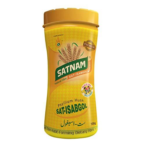 SATNAM SATNAM Sat-Isabgol Psyllium Husk 100g Bottle