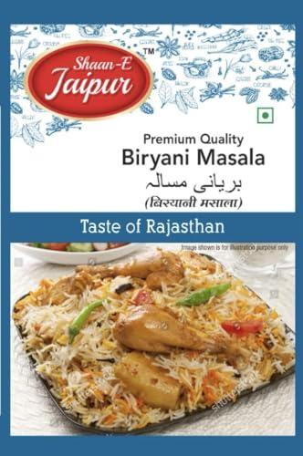 SHAAN-E JAIPUR Shaan-E Jaipur Biryani Masala, Perfect blend of Indian spices | Chicken Biryani Spice Mix Masala | NO Added Artificial Colours & Flavours | 50 gm Each (Pack of 3)