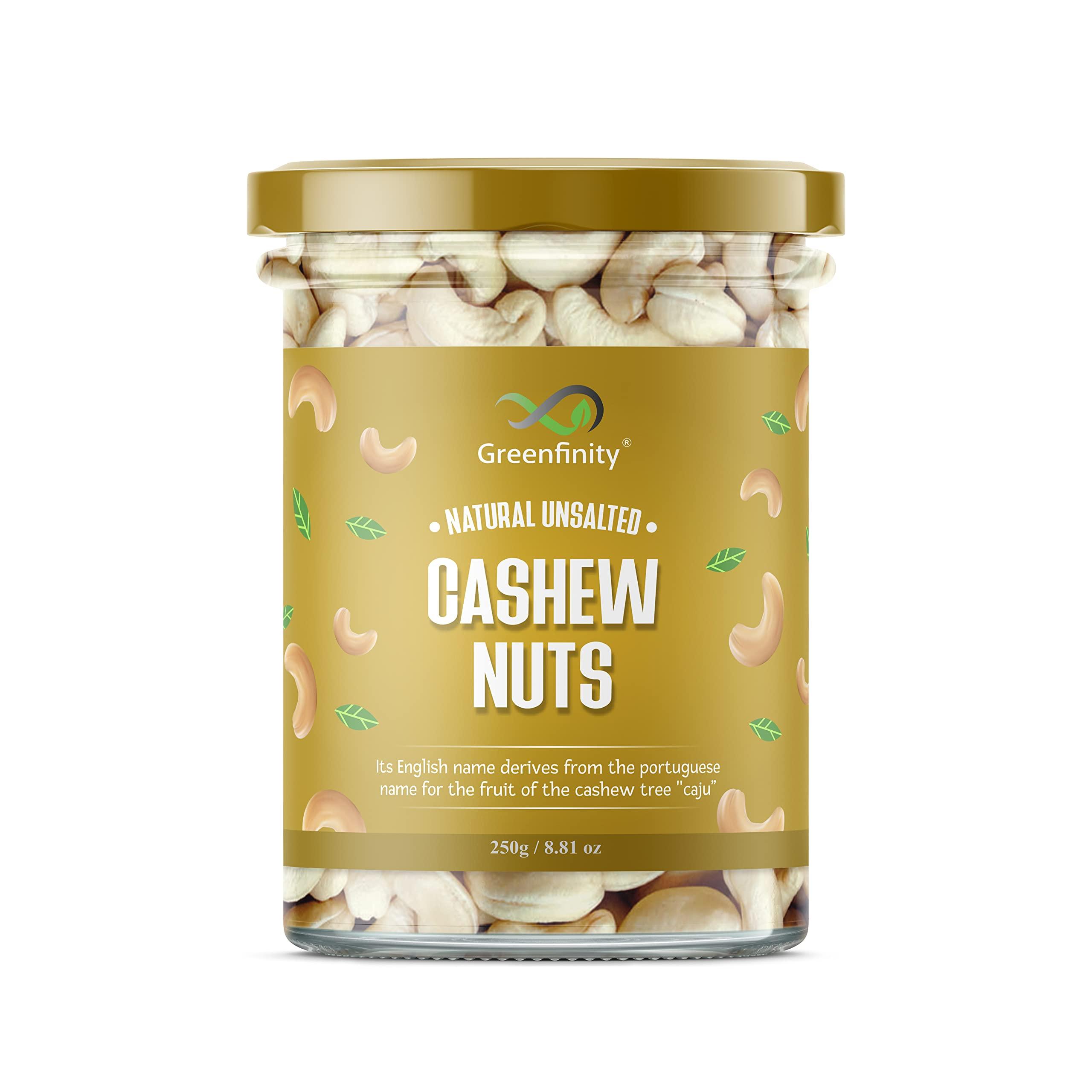 GreenFinity GreenFinity Mixed Dry Fruit (Almonds, Cashew Nuts, Green Raisin, Apricot - 250g (Pack of 4))