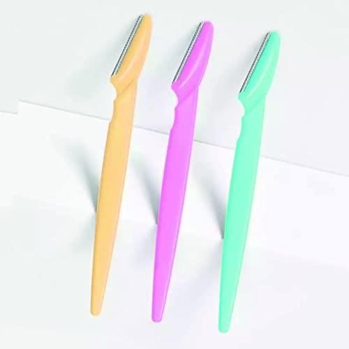 DzVR DzVR Eyebrow Razor | For Salon-Like Eyebrows | Eyebrows, Upper Lip, Targeted Corner Hair | Suitable for Sensitive Areas | No Cuts | Safe & Hygienic | (Pack of 3 Units)