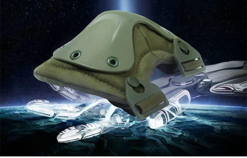 Linist Linist Tactical Knee Pads Elbow Pads Outdoor Sports Combat Knee & Elbow Protective Pads-Green