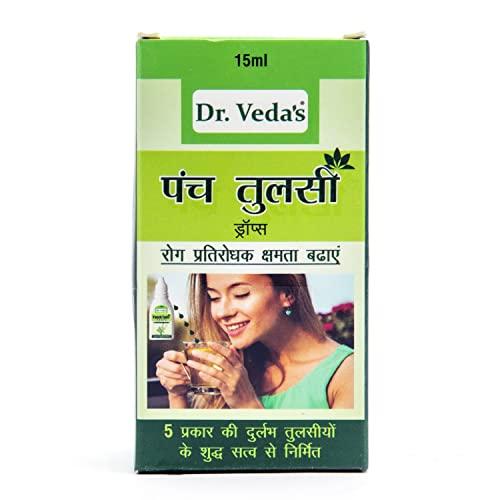 Dr.Veda's Dr.Veda's Panch Tulsi Drops (Extract of The 5 Different Type) - 15ml