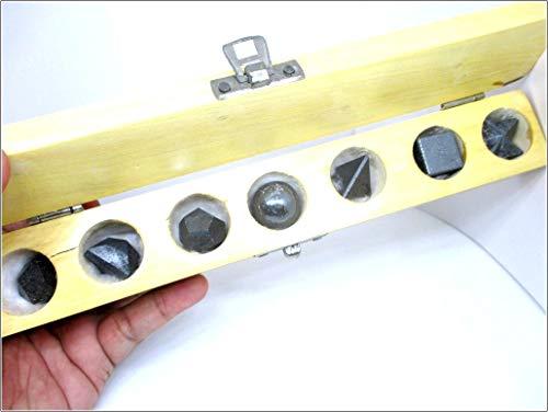 Jet International Crystal Jet 7 Hematite Geometry Stone Set W/Box Platonic Solids Healing Crystal Therapy Booklet Sacred Divine Energized Charged Positive Peace IMAGE IS JUST A REFERENCE.