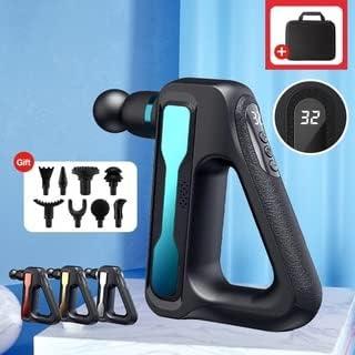 R A Products R A Products Cordless Massage Gun|Deep Tissue Percussion Body Massage Machine For Pain Relief|8 Specialized Heads|Massager Machine For Full Body,Battery Powered