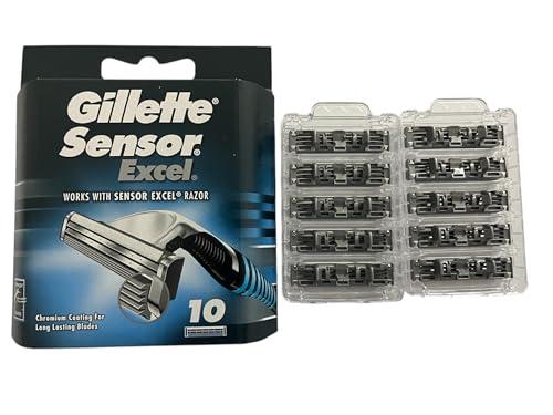 Gillette Gillette Sensor Excel Razor Shaving Badle 2 Count (Pack Of 10) - Men
