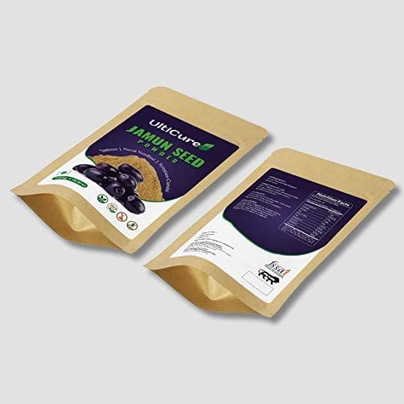 UltiCure UltiCure Ayurveda Jamun Seed Powder for Diabetes - 150 g 100% Natural Made with Oldest Traditional Method Good for Diabetes, Control blood glucose level.