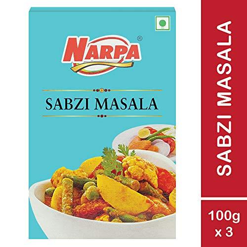 Narpa Narpa Sabzi Masala Powder, 100g (Pack of 3)