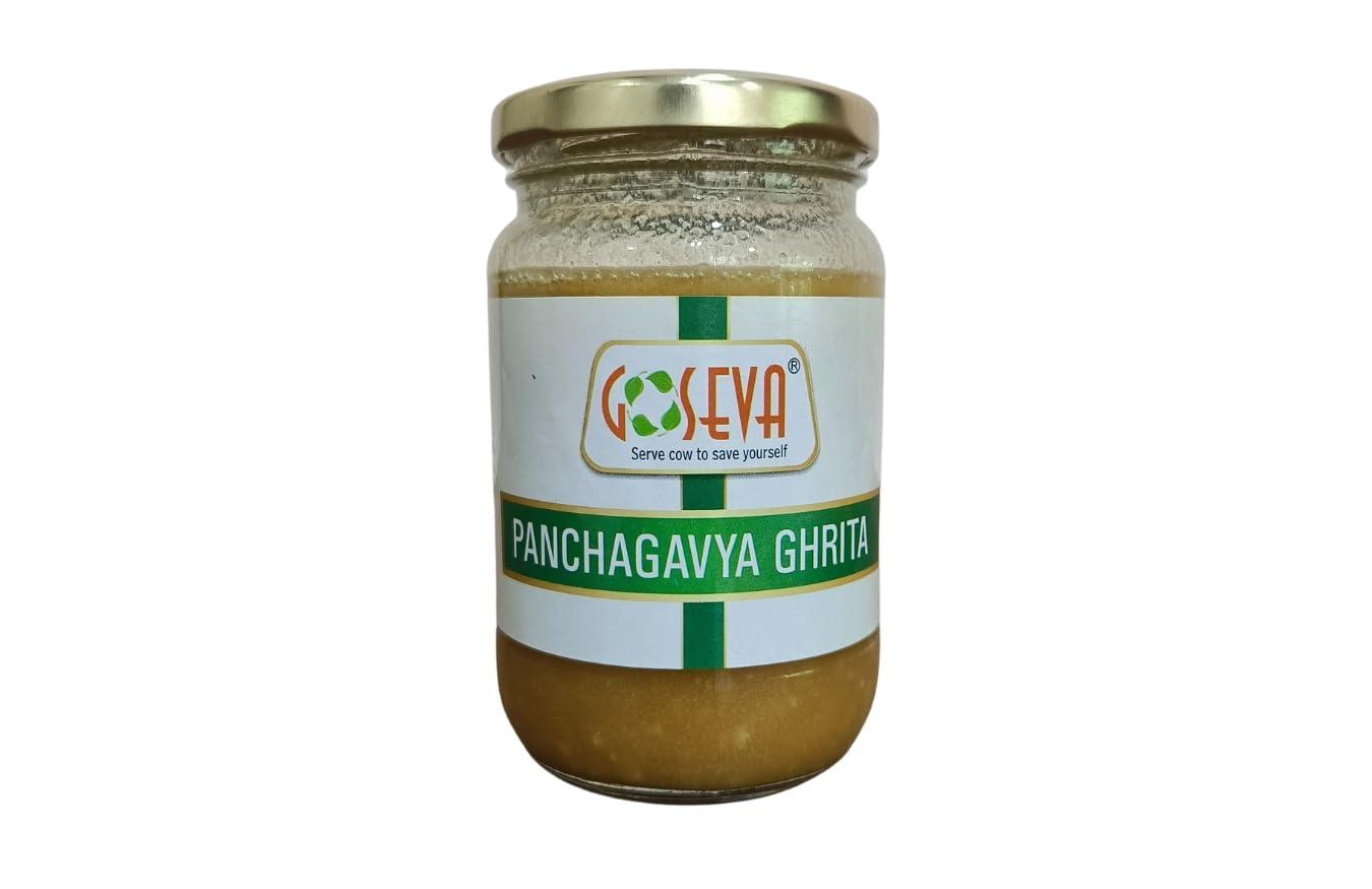 Goseva Goseva Panchagavya Ghrit 250ML - Panchgavya Ghrita , Ayur Ghee Nasya , Best Ayurvedic remedy , Ram Ban Aushadhi , medicated formulation beneficial in Psychiatric and neurological disorders