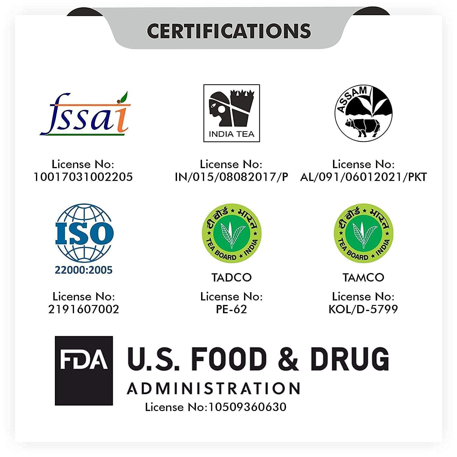 Octavius Octavius Connoisseurs Tea Collection | Premium Darjeeling Loose Leaf Teas | First Flush, Second Flush | With Double Wall Glass - 200 Gm (100 Gm Each)