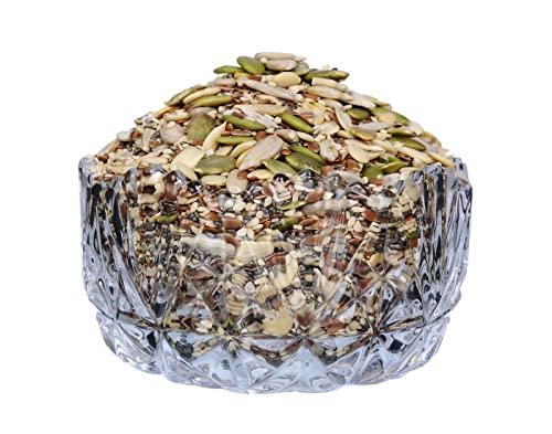Herbanuts Herbanuts, Super Seeds Mix - Roasted- Flax, Chia, Sesame, Sunflower, Watermelon, Pumpkin Seeds, Mixed Seeds for Eating 1Kg