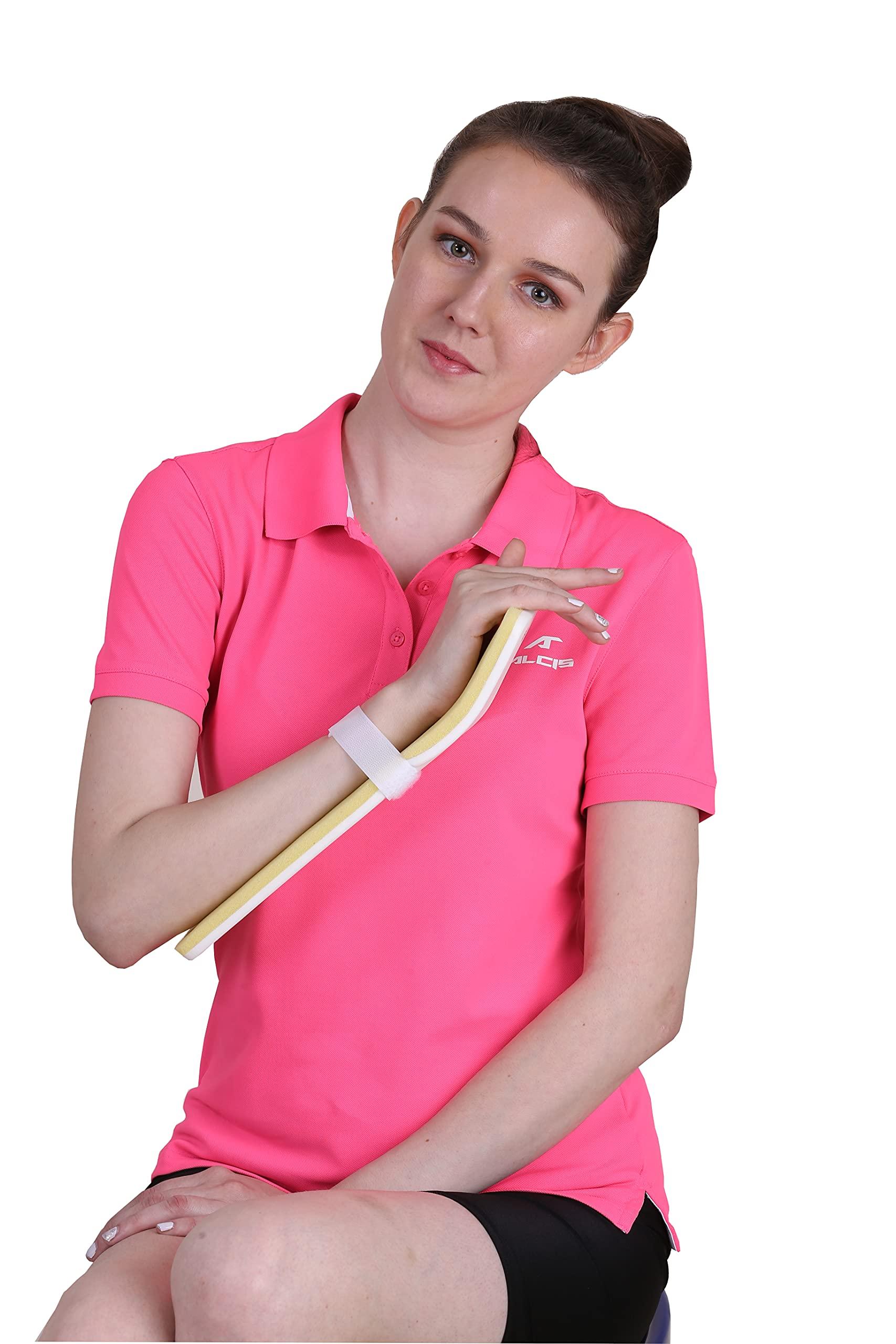 SALO Orthotics SALO Orthotics emergency U splint - Emergency Medical Splint roll - Fixed emergency U splint - First Aid shank Bone splint (LONG, ARM)