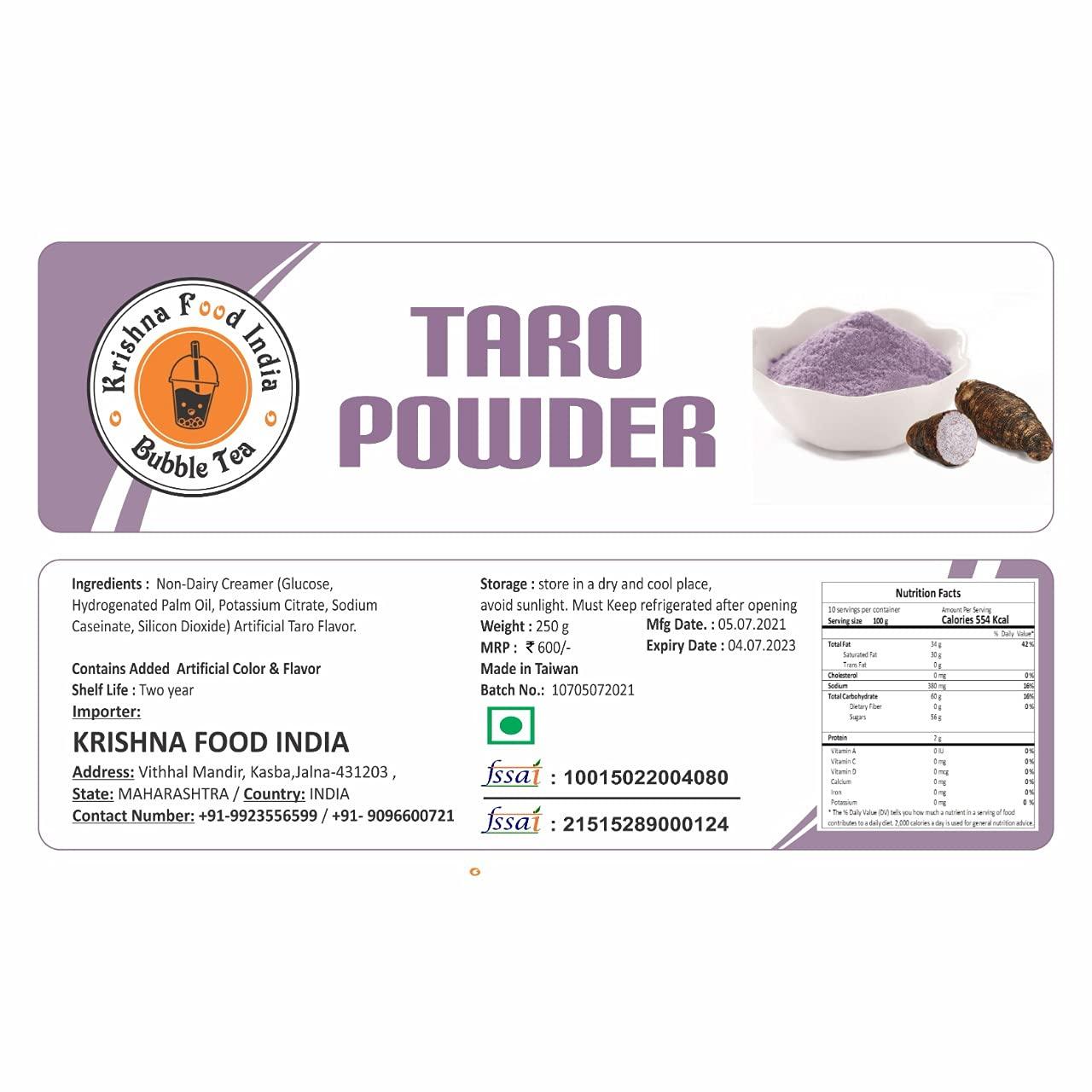 POPPING BOBA TARO POWDER