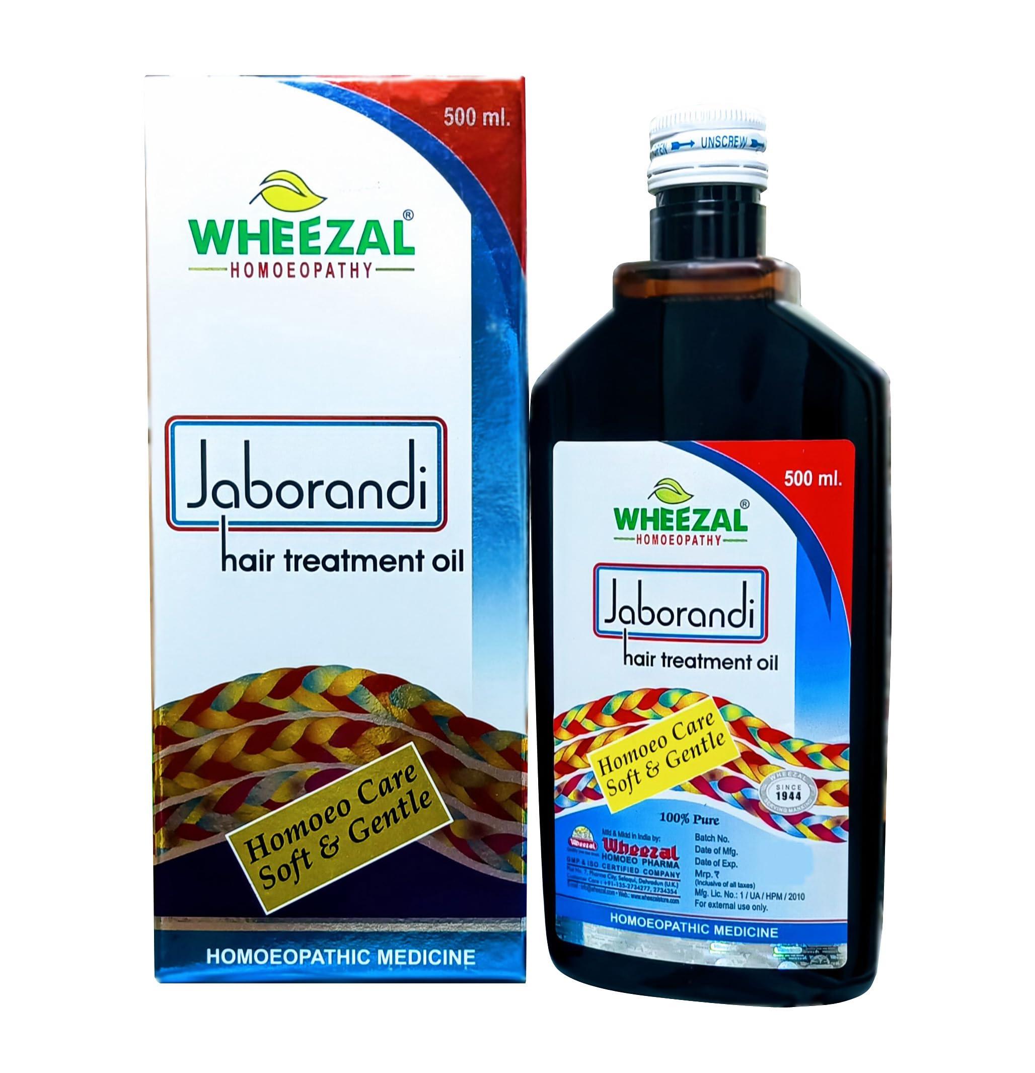 KAERON Jaborandi Hair Treatment Oil, Soft and Gentle - Pack of One 500ml