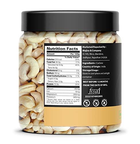 Elly Nuts Elly Nuts Natural Premium Cashew Nuts/Kaju Whole Kernels - Crispy, Crunchy (100 Gram) - Diwali Gift Pack