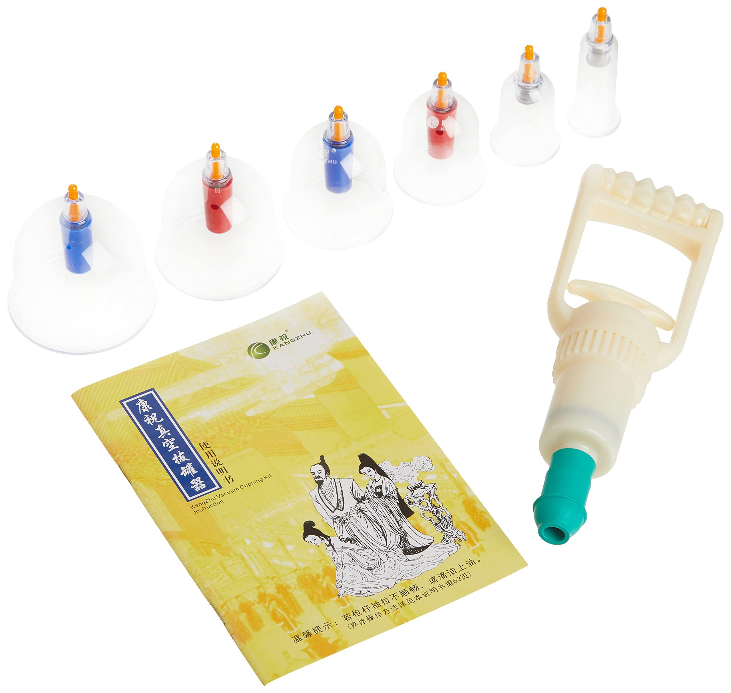 Kangzhu Kangzhu 6 Cup Biomagnetic Chinese Cupping Therapy Set