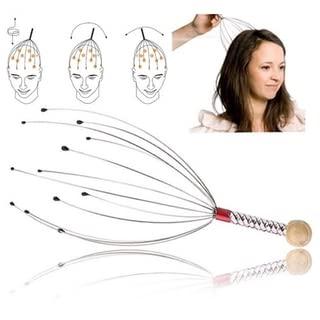 COUNTRY HUB Country Hub Bokomo Head Massager Scalp Massage Machine Scalp Scratcher Metal Scalp Masager Head Scratcher for Head Masage, Body Relaxing, Pain Relief and Hair Massage Spring (Pack of 1)