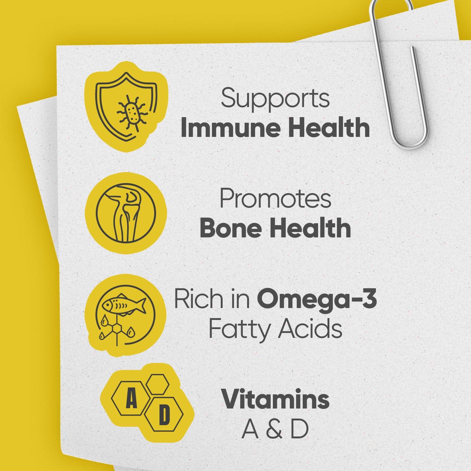 PharmaLab PharmaLab Emulsion De Escocia Strawberry/Banana 6.5 Oz Vitamin A, D and E