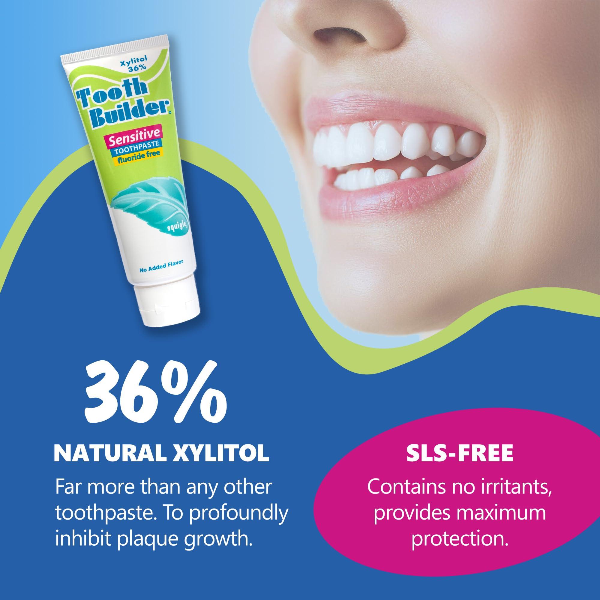 Squigle Squigle Tooth Builder Sensitive Toothpaste (4 Oz)