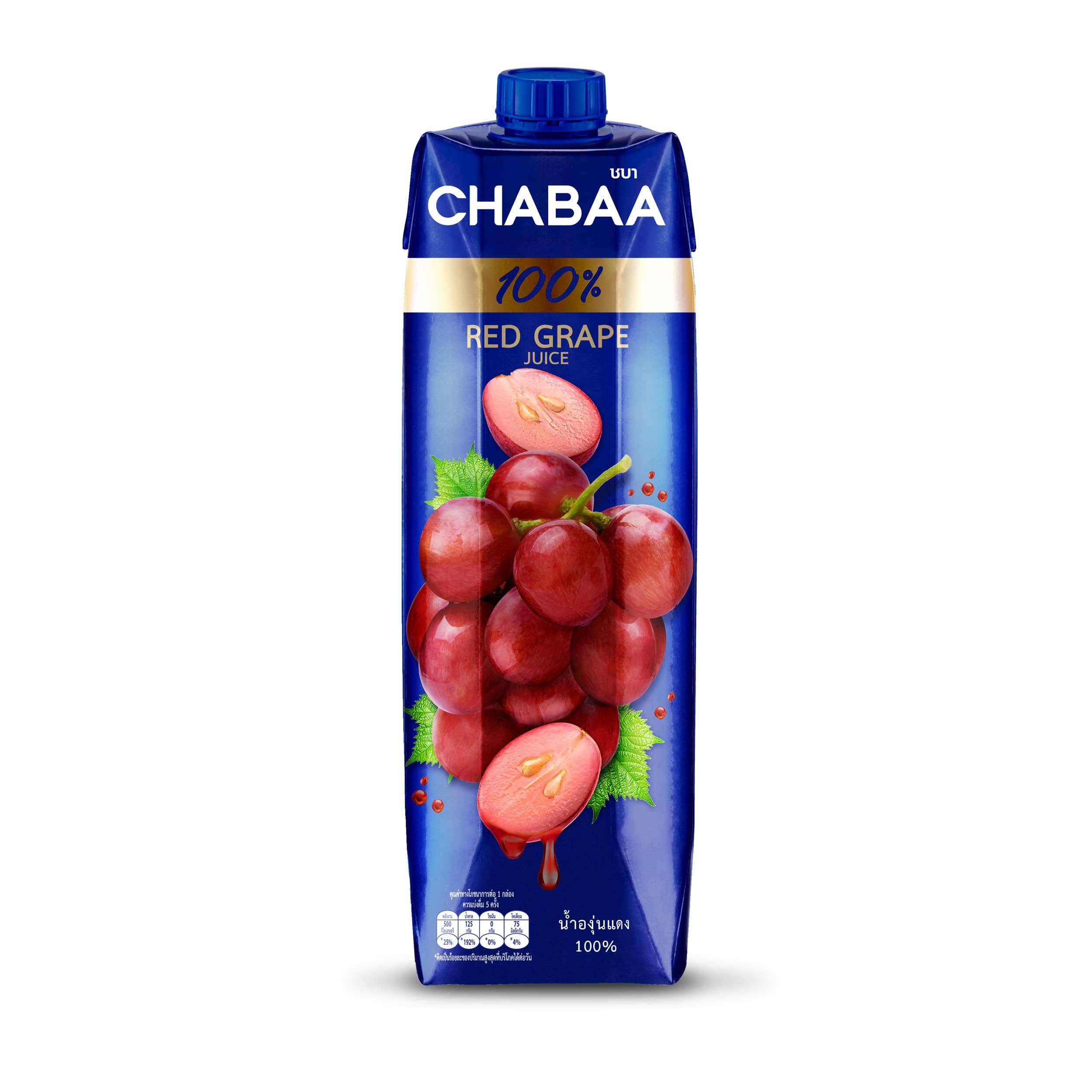 Chabaa Chabaa 100% Red Grape Juice, 33.81 fl oz / 1000 ml
