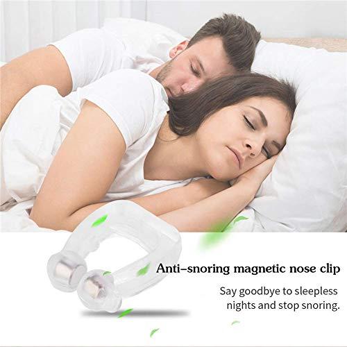 Getsocio Getsocio Silicone Magnetic Unisex Anti Snore Nose Clip Night Device With Case, Snore Stopper, Anti Snoring Device For Men, Anti Snoring Device For Women, Snore Clip For women, Nose Clips For Snoring