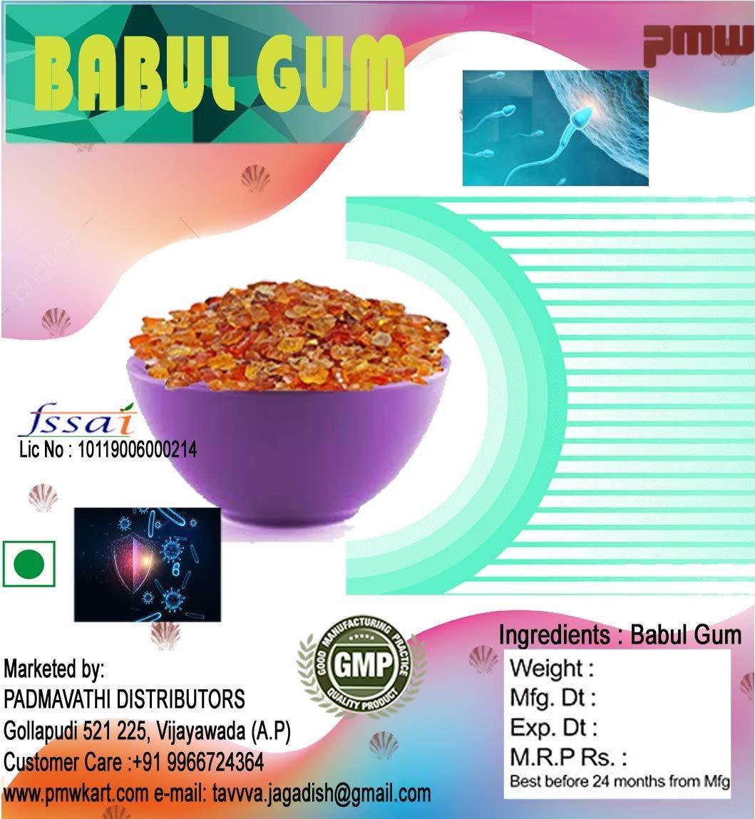 Pmw Pmw - Jar Pack - Babul Gum - Vachellia nilotica Gum -Arabic tree Laddu Gond - Karuvelam - 250 Grams