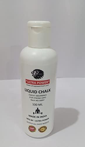 ULTRA POWER ULTRA POWER Liquid chalk, No Slip Rock Climbing Liquid Chalk Lifting Crossfit No Slip Pure Magnesium Carbonate Gym Liquid Chalk- 100 ML