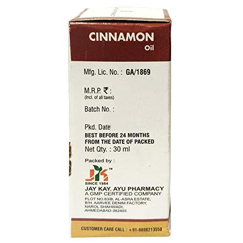 J.K J.K Darchini Oil Cinnamon Bark Oil - 30 ml