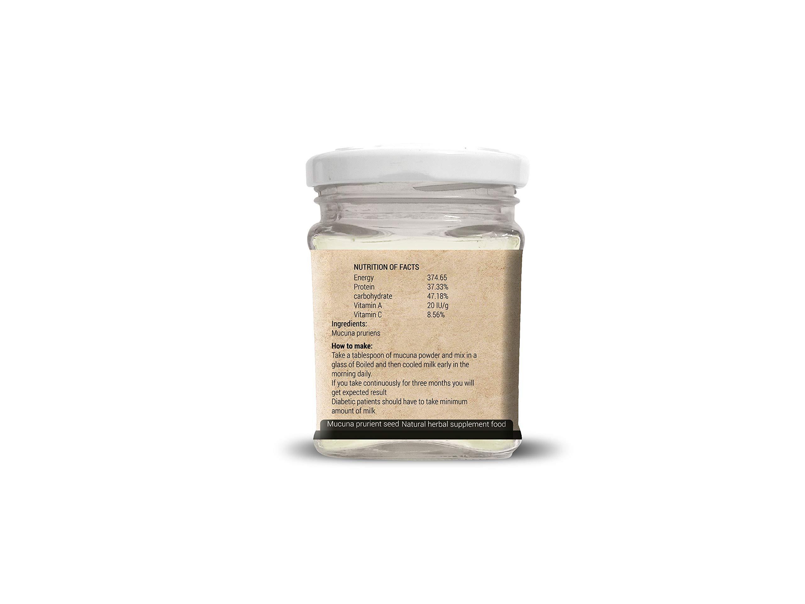 Natural Natural Naikurana seed powder mucuna pruriens,75gm