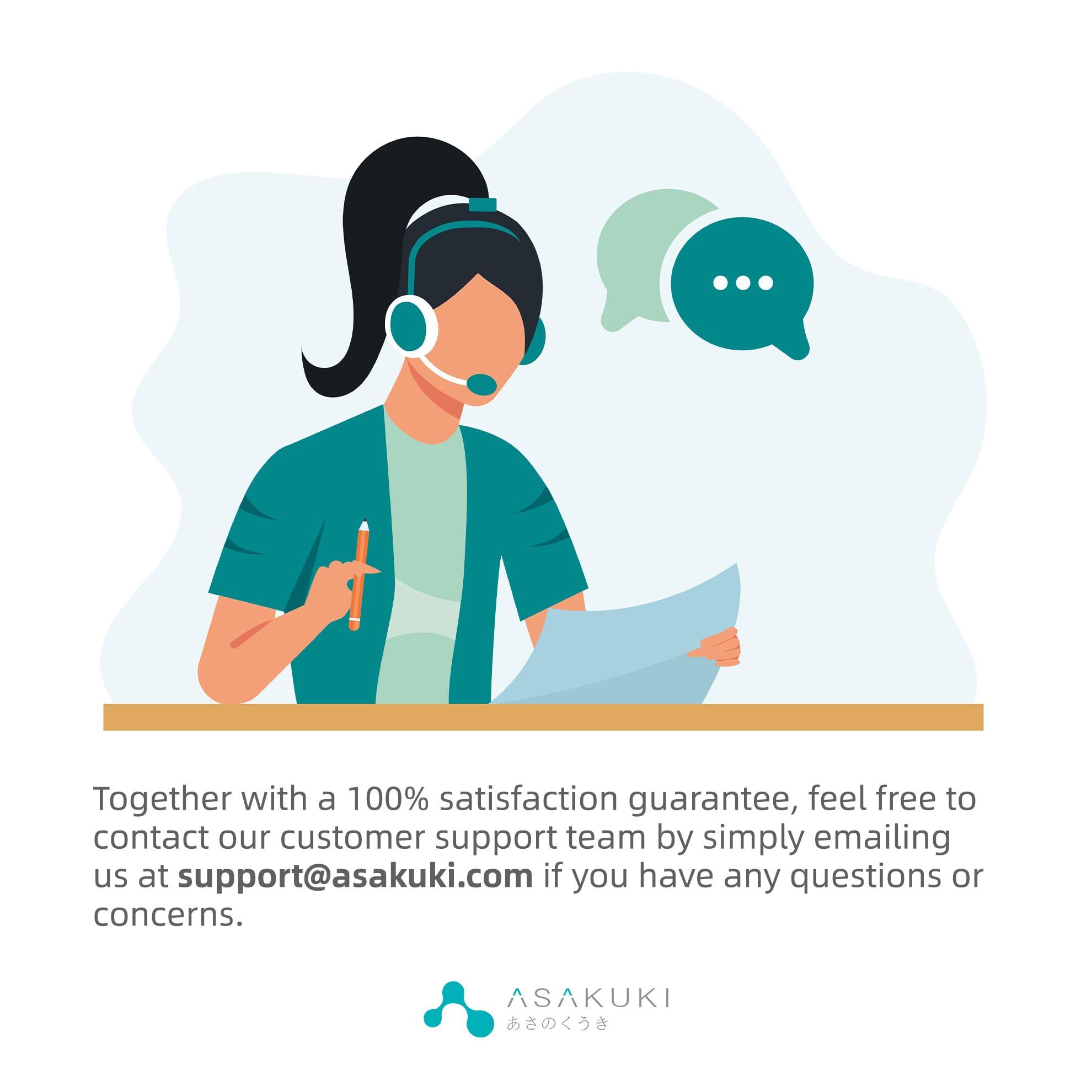 ASAKUKI ASAKUKI 500ml Premium, Essential Oil Diffuser, 5 in 1 Ultrasonic Aromatherapy Fragrant Oil Humidifier Vaporizer, Timer and Auto-Off Safety Switch-Brown,Plastic