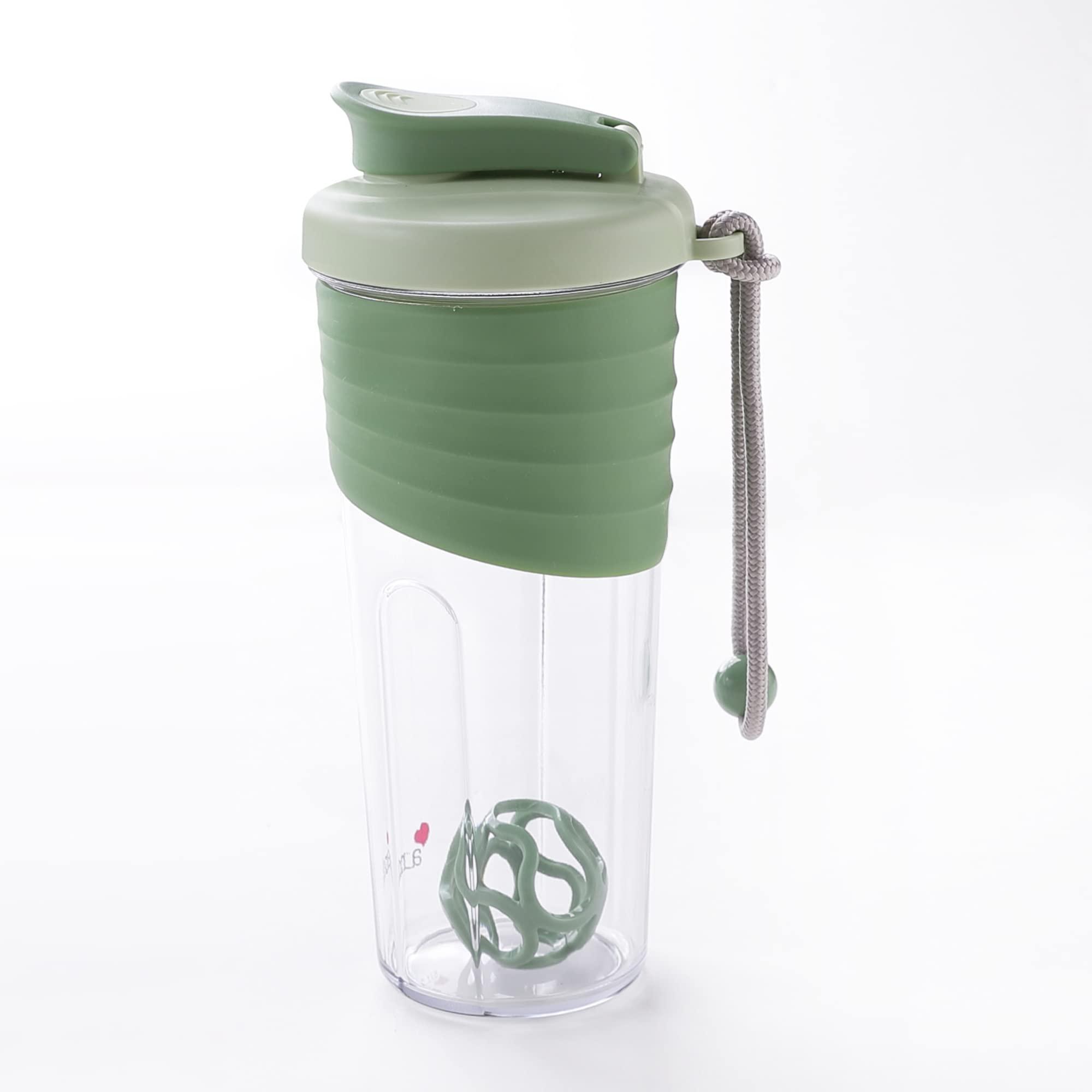 & ME & ME Andme Silicone Sleeve Shaker Bottle for Gym/Sports & Travel | Protein Shake Knob | 700ml | Non-toxic BPA-free | Eco-friendly | 2 Pack