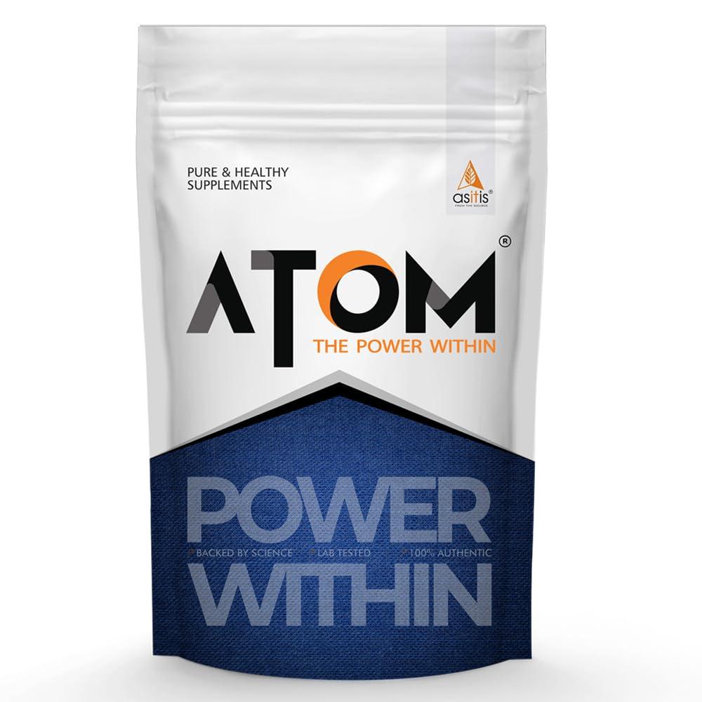 Asitis Nutrition Asitis Nutrition Atom Weight Gainerpowder 1Kg | 61.1G Carbs & 8.8G Proteins | Easy Source Of Weight-Gaining Calories | Boosts Workout Performance | Double Rich Chocolate Flavor
