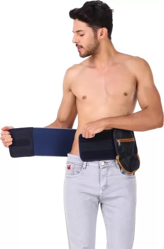 MCSG MCSG Ostomy Bag Support Belt For Left Side Ostomates Abdominal Belt (3XL)