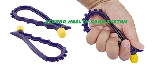 Acupro Health Care System Acupro Health Care System_PowerMat Percare Foot Massager Accupressure Mat/Board/Plate/Pyramid/Powermat/Foot Mat Yellow (4000 PowerMat Combo)