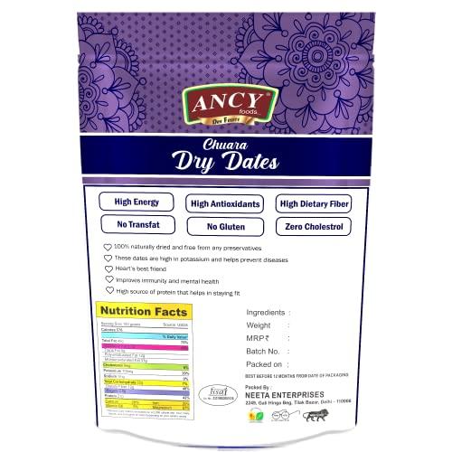 Ancy Ancy Dry Fruit Mall Yellow Dry Dates/Peela Sukha Khajoor (1000 Grams)