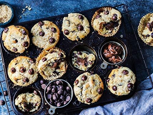 Almond Associates Almond Associates Dark and White Chocolate Chips Combo 500gms, Chocolate Chips, Dark Chocolate Chips Packet for Cake, Chocolate Chips for Cake Decoration Combo Jar Pack