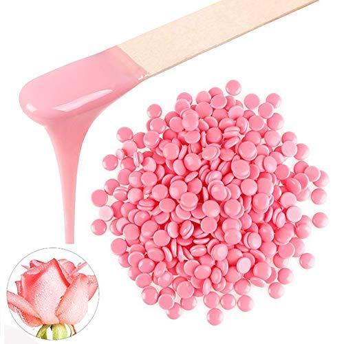LRHAK LRHAK Wax Heater For Women, Professional Wax Machine Hot Wax Warmer Waxing Automatic Wax Heater, Hair Removal Waxing Kit Women All Skin Types Hands, Legs, Underarms, Bikini, Intimate Area Waxing Combo Kit (Wax Beans 100gm)
