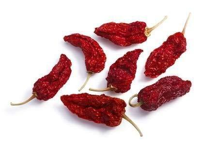 PURE PIK Pure Pik Bhut Jolokia Chilli | Ghost Pepper | Hottest Naga King Chilli (Oven Dried) (Organically Grown) 200 Grams (180 Chilli Pods )Fire up any dish with a dash of this chilli