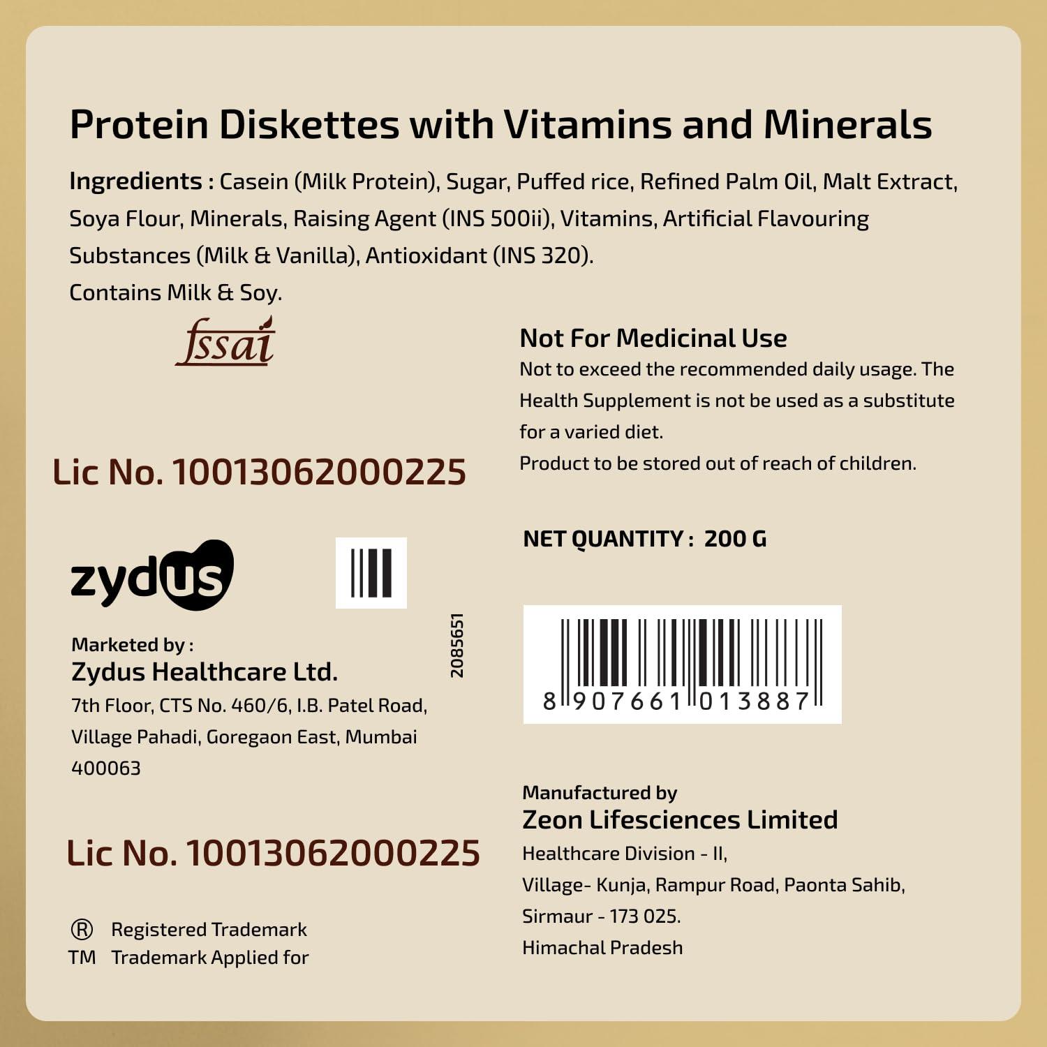 GRD GRD Bix Superior Protein Diskettes, Healthy Tasty Biscuits Enriched with Protein and 18 Essential Nutrients for Healthy Living (250g)  Chocolate and Milk Combo Pack