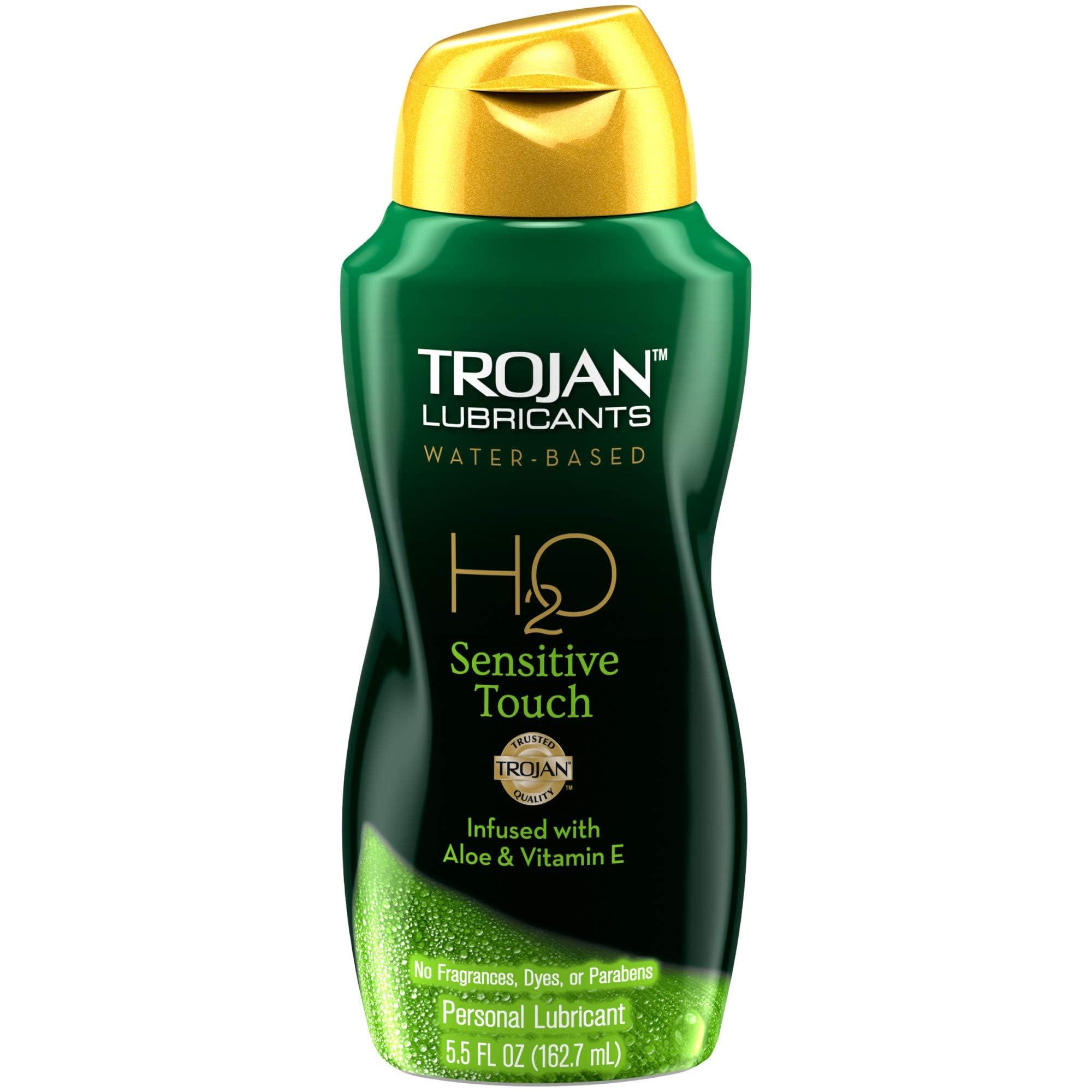 TROJAN H2O Sensitive Touch Lubricant 5.5oz by Trojan