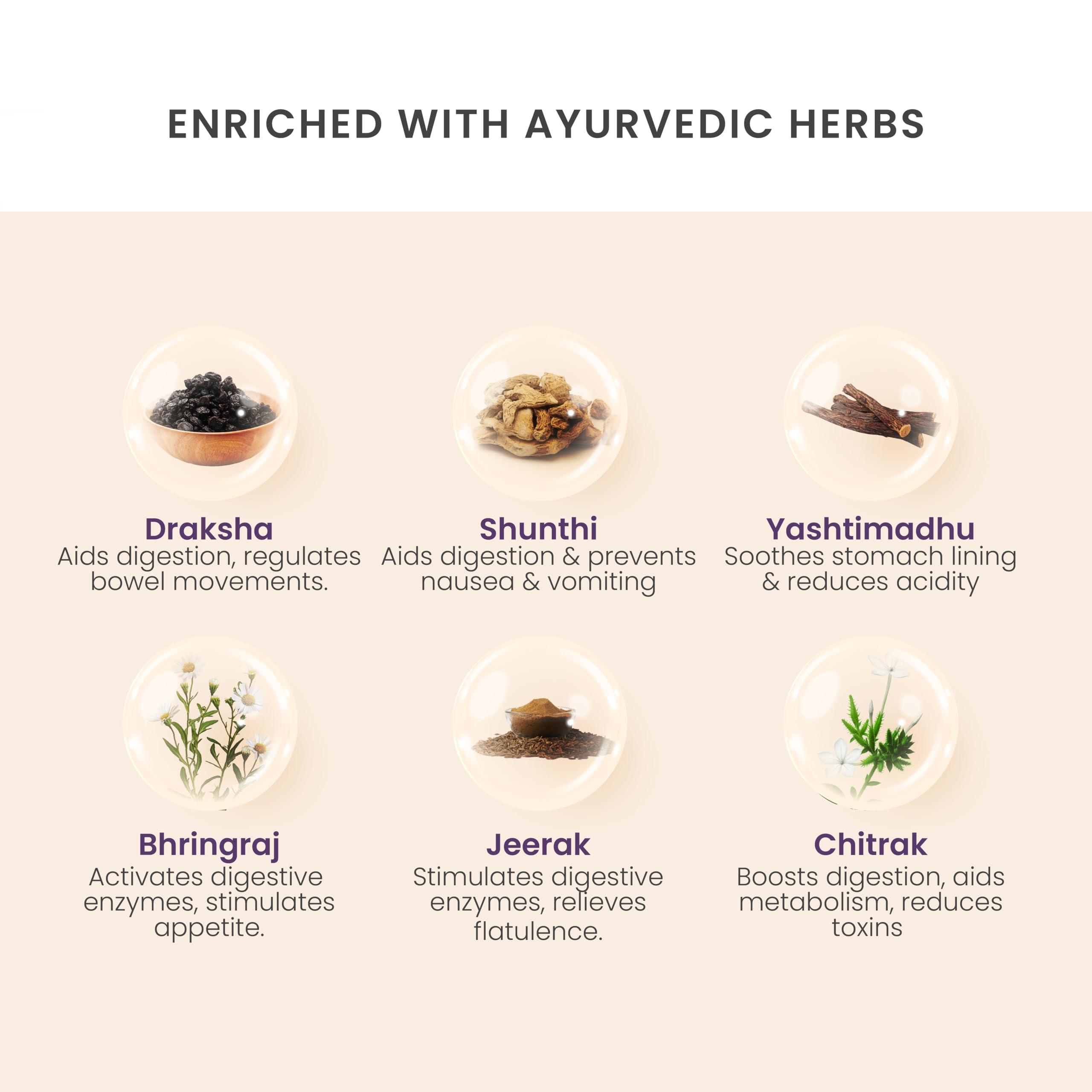 Charak Charak Dipya Syrup - Ayurvedic Digestive Care Syrup Liquid For Digestion Acidity Gas & Bloating Ayurvedic Tonic, Boosts Digestive Immunity Stomach Pain - Acidity, Indigestion (450Ml,Pack Of 3)