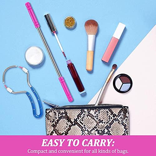 GOHO 2 Pieces Spring Facial Hair Remover Manual Epilator Spring Face Hair Roller Threading Epilator Tools for Face Hair Removing Supply