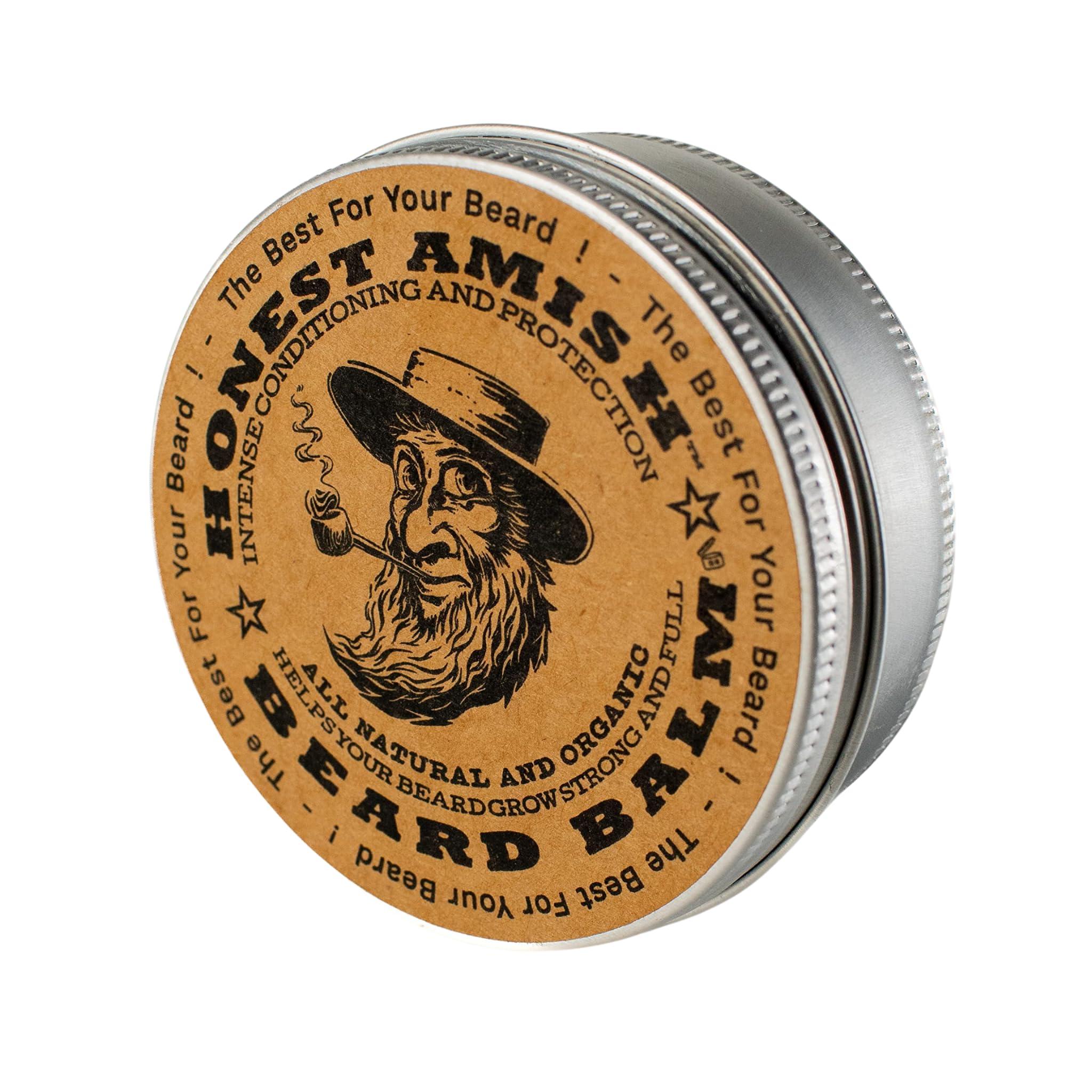 Honest Amish Honest Amish Beard Balm - New Large 4 Oz Twist Tin